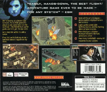 Soviet Strike (JP) box cover back